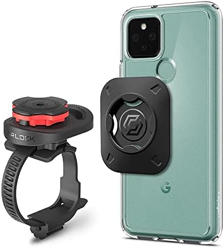 Spigen Gearlock Stem Bike Mount sa univerzalnim paketom adaptera sa pikselom 5 ultra hibridnim kućištem - Crystal Clear