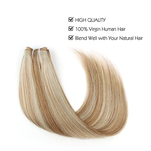 Sassina Miracle Wire Hair Extensions Real Human Hair One Hairpiece za punu glavu sa nevidljivom linijom ribe istaknite pepeljasto