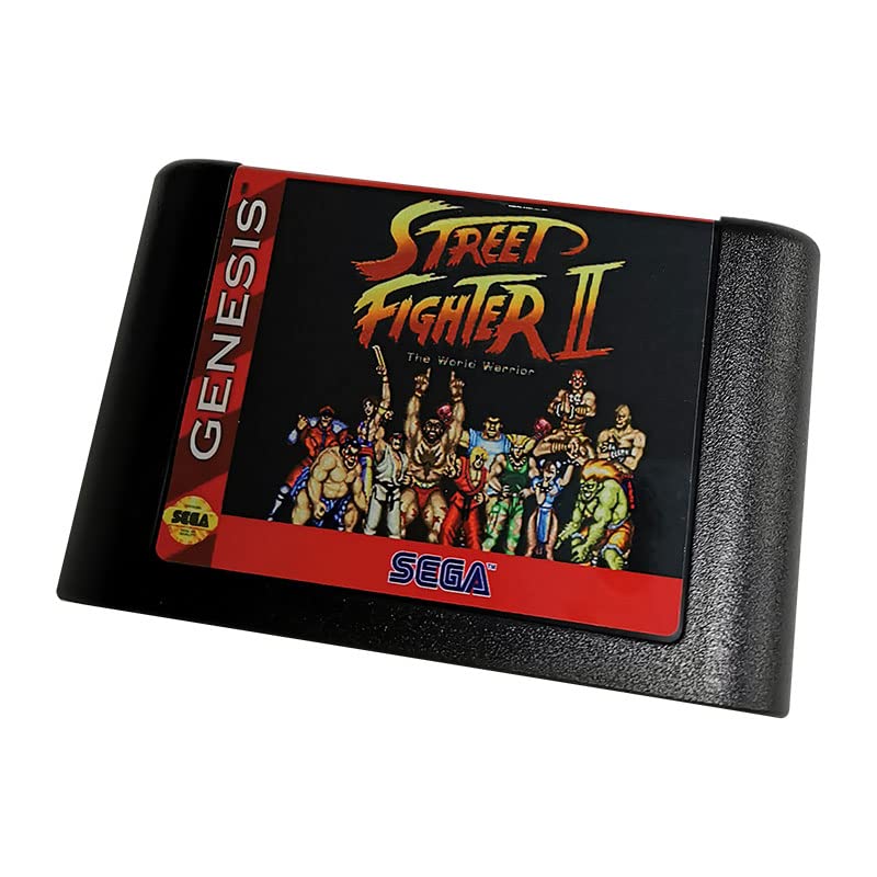 Street Fighter II Card Warrior Video Game za sega Megadrive Genesis Game Cartridge