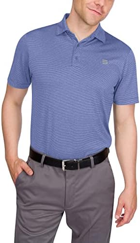 Tri šezdeset šest golf košulja za muškarce - mušku brzo suhu košulju od suhog ovratnika - četverostrano rastezanje i upf 50