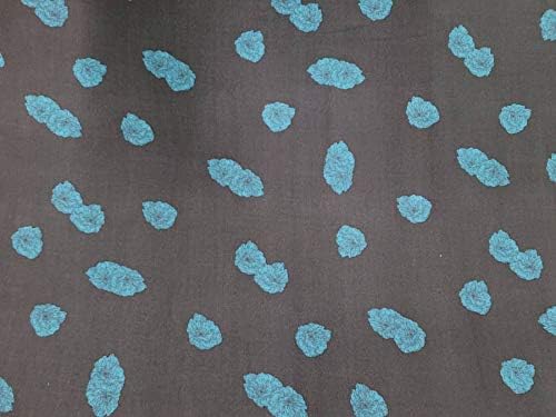 Fabricity-Rayon Challis Fabric by the Yard - 58 inča Široki štampani dizajn listova