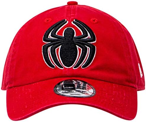 Nova Era Spider-Man klasični simbol Casual Classic 9wenty podesivi Tata šešir crveni