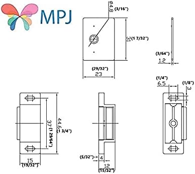 MPJ pojedinačni magnetni hvata smeđi / antički bakrenski maloprodajni paket