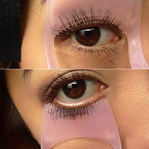ZHome Plastic Makeup gornji donji aplikator za maskaru za oči sa češljem trepavice uvijači Štitnici aplikatori 1kom