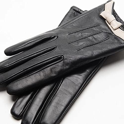 N / A zimske kožne rukavice ženske rukavice obložene toplom i mekom vožnjom