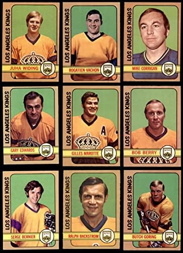 1972-73 O-pee-chee Los Angeles kraljevi u blizini timaskih seta Los Angeles Kings - Hokej Ex / MT + Kings - Hokej