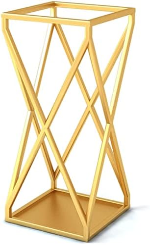 Xhalery kišobran stalak, držač kišobrana, kišobran štandovi Kišobran štand zlatni svijetli luksuzni geometrijski šuplji dizajn može