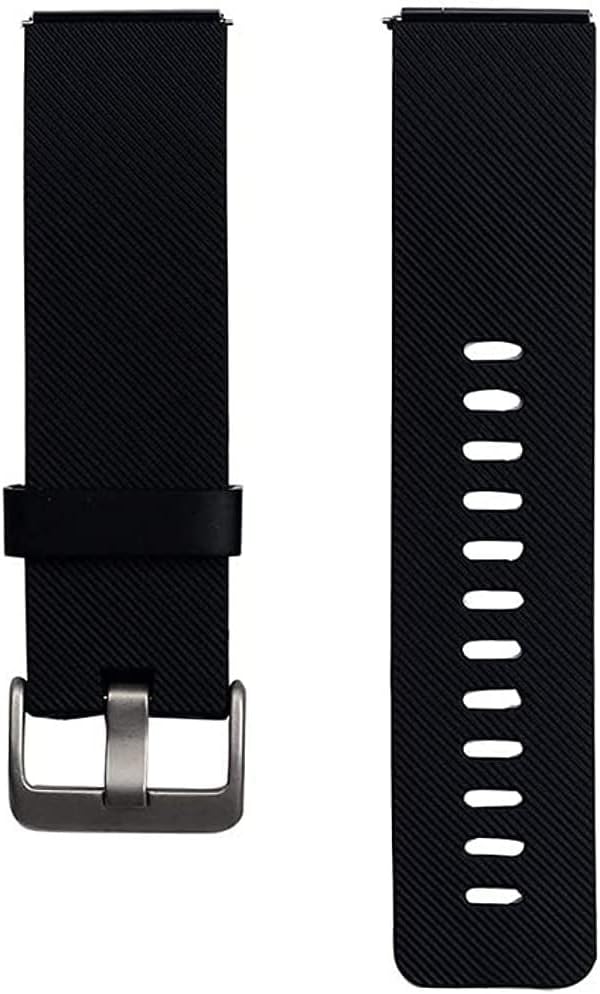 Haiqings Watch Band Watch remen silikonski kaiš gumeni remen za vježbanje zamjena luksuznog silikonskog pojasa vodootporna 24mm praktična wenfeng1991