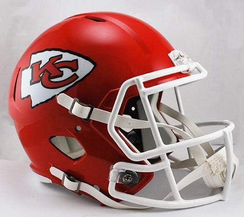 Riddell NFL Kansas City Chiefs replika fudbalske kacige pune veličine