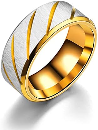 2023 Novi jednostavni pijesak cvijet rub keper unutarnji odrasle serije dvostruki prsten horizontalno prstenje pola prstena za žene
