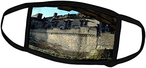 3drose Jos Fauxtographee - škotski dvorac - zidovi zamka Stirling zatvoreni u Škotskoj-maske za lice