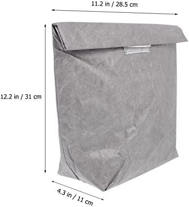 HEMOTON BENTO ručak s smeđe papirnim vrećicama papir ručak torba izolirana torba za hranu Termalna bento kutija s aluminijskim filmom