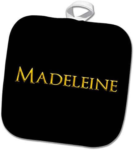 3Droza Madeleine Classy Girl Baby naziv bebe u SAD-u. Žuta na crnoj boji. - Pothilders