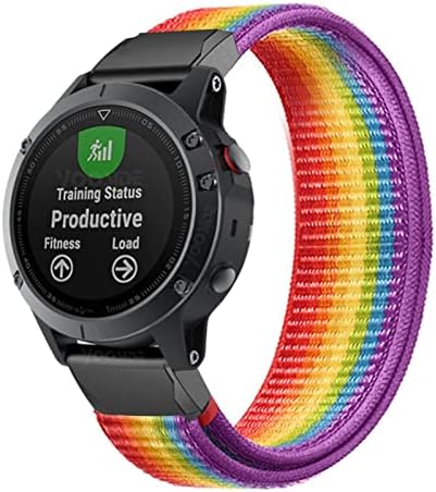 EGSDSE 22mm 26mm najlonska remena za Garmin Fenix ​​7 7x 6 6x Pro Fenix ​​5 5x plus 3 3hr Forerunner 935 945 D2 Bravo Brzo oslobađanje Smart Watch Band