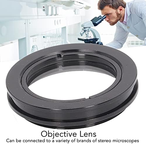 Stereo mikroskop objektiv, profesionalna Standardna veličina 1x mikroskopska sočiva od aluminijumske legure otporne na prašinu