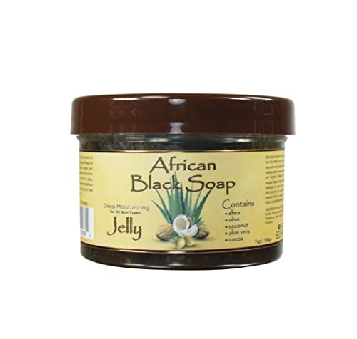 U redu | afrički crni sapun / za sve tipove kože | hranjivo sredstvo za pranje ljepote | sa Shea maslacem, maslinovim uljem, kokosovim