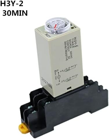 DFAMIN H3Y-2 DC 12V TIMER TIMER Vremenski relej 0-30 minuta sa bazom