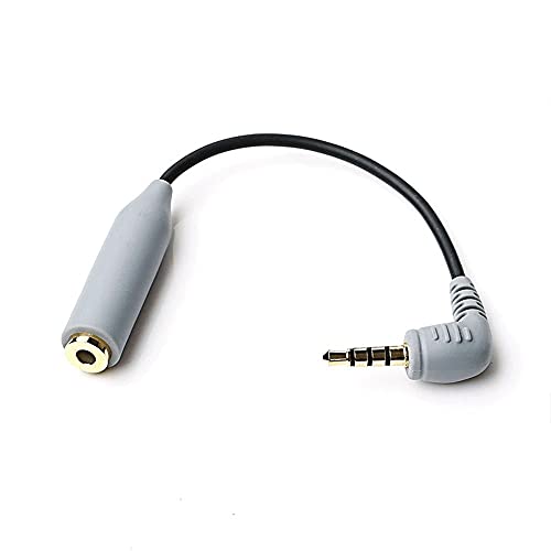 LMMDDP zamjenski mikrofonski kabl može rotirati 3.5 mm Muški-Ženski Adapter za mikrofon