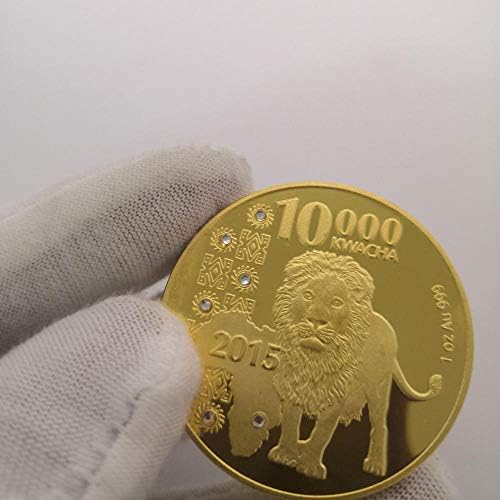 Komemorativni novčić Afrički lavov divlji životinjski liv kovani novčić