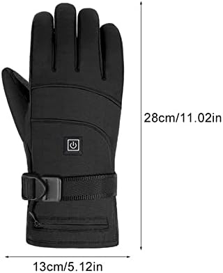 Wxbdd grijane rukavice - uniseks rukavice za grijanje sa 3 nivoa grijanja punjive električne baterije za grijanje
