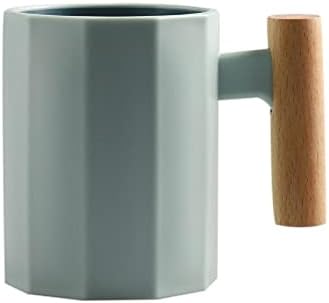 Idhya Moderna jednostavna čaša za pranje usta kućišta Creative sa drvenom ručicom Prijenosni dvostruki plastični par za pranje rublja