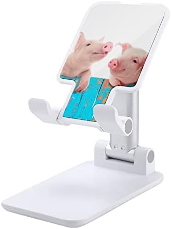 Smiješna svinjska ispisana sklopiva stolni nosač mobitela Podesivi pribor za štand za turistički ured
