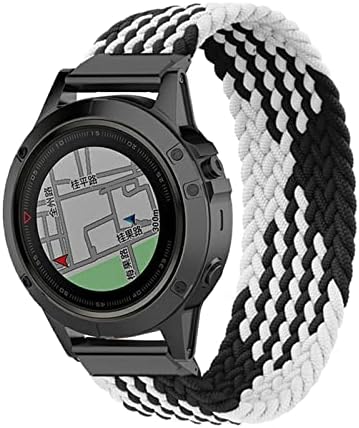 EGSDSE 22 26mm QuickFit remen za sat za Garmin Fenix ​​7 7x 6 6x Pro 5x 5 Plus 3HR 935 945 S60 MK1 pletenica Solo Loop najlon za ručne