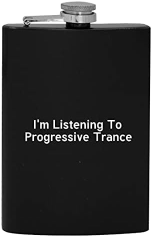 Slušam Progressive Trance-8oz Hip piti alkohol tikvicu