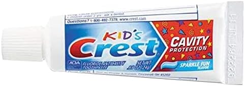 Crest Kids Cavity Protection pasta za zube, Sparkle Fun, veličina putovanja 0.85 Oz-pakovanje od 10 komada