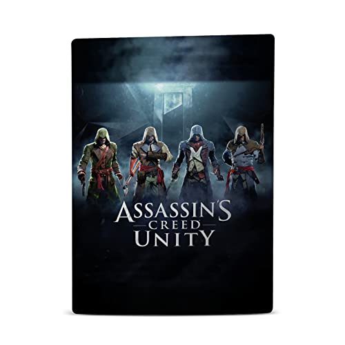 Dizajn kućišta za glavu zvanično licenciran Assassin's Creed Group Unity Key Art mat Vinilna naljepnica za lice za igranje kože poklopac