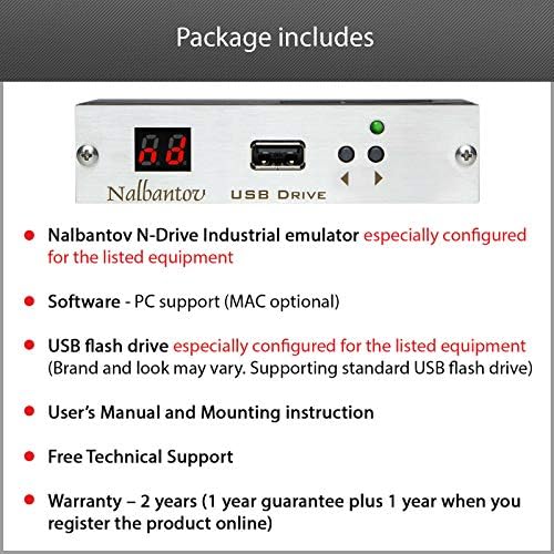 Nalbantov USB disketa Emulator N-pogon industrijski za glodanje OKUMA DET-Mate 4020 OSP700M