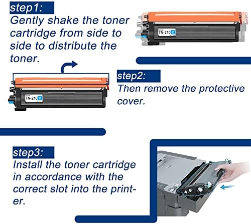 1 pakovanje Tn210 TN210C Cyan Toner kertridž kompatibilan Tn210 zamjena za Brother TN210 HL-3040cn 3045CN 3070CW 3075CW 8070 8370