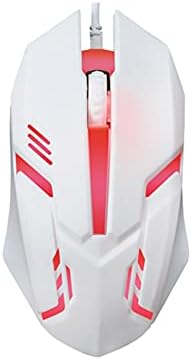 LJFLI gaming Mice Gaming Mouse ožičen sa bočnim dugmadima šareni Gradijentni sjajni miš za igranje desktop Office optički miš