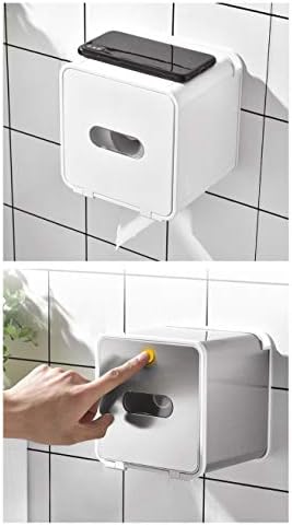 Držač papira kupaonica toalet Snažno ljepilo vodootporan jedan dodir modernog jednostavnog