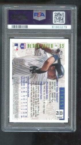 1996 FAPPS FINEST PHENOMS 92 Derek Jeter PSA 8 Ocjenjivane bejzbol kartice MLB Yankees - bejzbol ploča s rookie karticama