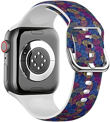 Ikiki-Tech kompatibilan sa Apple Watch Band 38mm 40mm 41mm zamjenska silikonska mekana sportska narukvica za IWatch seriju 8 7 6 5 4 3 2 1 ultra se