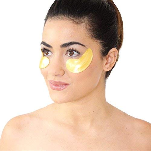 Jakuva 30pcs Zlatni gel kristalne maske za oči pod zakrpama za oči za oči za anti-starenje, uklonite tamni krug i torbe, protiv bora,