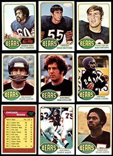 1976. TOPPS Chicago Bears Team Set Chicago Bears NM medvjedi