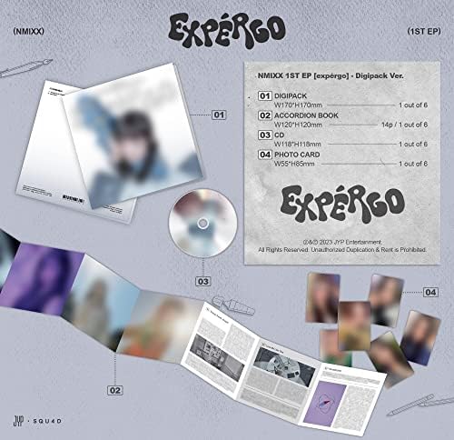 Nmixx - Expérgo [Digipack ver.] Album