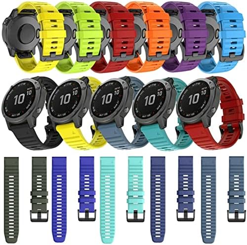 IRFKR 26 20 22mm silikonska traka za brzo oslobađanje za sat za Garmin Fenix 7x 6X sat Easyfit traka za zglob