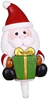 Pifude božićni ukrasi Santa Claus ukras ukras za ukrašavanje dodataka za ukrašavanje smola za božićni ukras simpatični kabinski snjegović