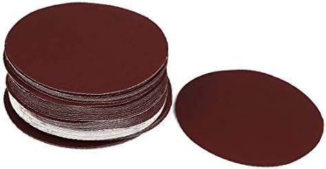 X-Dree Namještaj Drveni proizvodi 320 Grit Abrazive Kuka i petlje Sanding Disc 50pcs (Namještaj Drveni proizvodi 320 Grit Abrazive