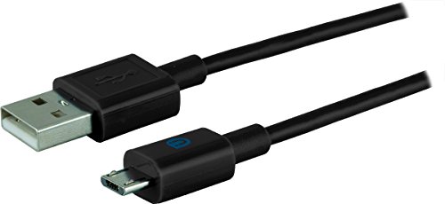 Uber USB Micro USB kabl za sinkronizaciju, crni, 4 metra