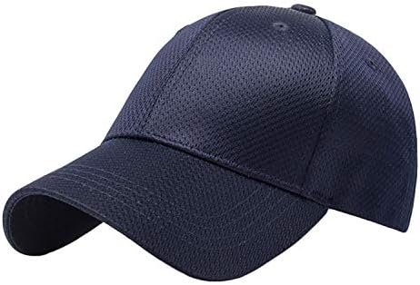 Andongnywell poliesterska bejzbol kapa obična bejzbol kapa od Kepera sa Flex fit elastičnom trakom podesivom oblogom šešir sa hladnim ventilacijom