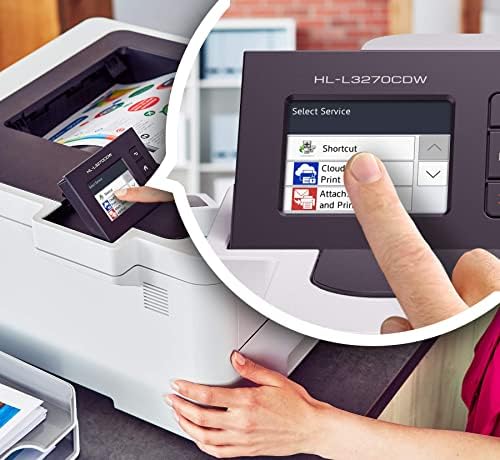 Brother HL-L3270CDW kompaktni bežični digitalni štampač u boji sa NFC, ugrađeni bežični, automatski 2-Sided štampanje, 25ppm, 600