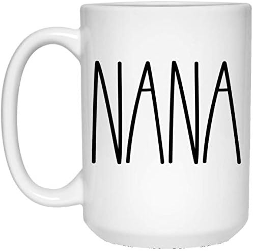 Nana šolja za kafu, Nana rođendanski poklon, šolja za Božić, rođendan, Srećan Božić, Majčin dan, porodična šolja za kafu rođendanski