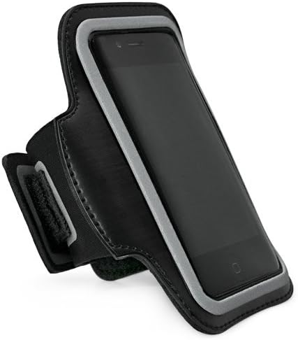 Boxwave Case kompatibilan sa iPhone 4S - Sportska ručica, podesiva traka za vježbanje i kandidat za iPhone 4S, Apple iPhone 4S, 4