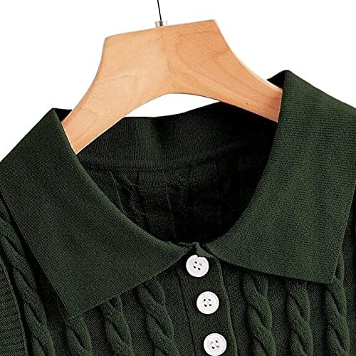 Ženski džemper prsluk povremeni vukovski košuljnjak u vratu u boji bez rukava bez rukava