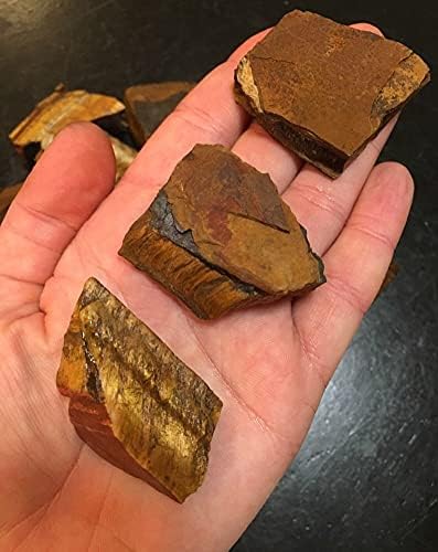 VUSLO 1 kom Grupa sirove zlatne tigarne očiju grubo kamenje - prirodni kristali za prevrtanje, omotavanje, poliranje, reiki, veličine 30-40mm