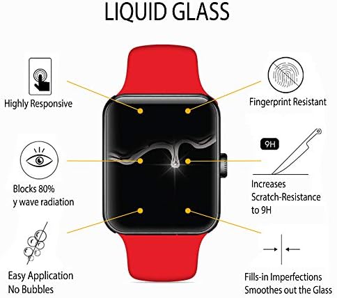 Zaštita ekrana od tečnog stakla sa pokrivenošću od 150 USD za Apple Watch All Series